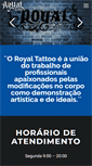 Mobile Screenshot of estudioroyaltattoo.com.br